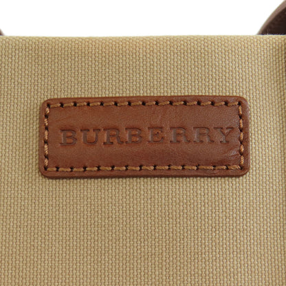 BURBERRY logo Tote Bag Canvas Ladies [Used]