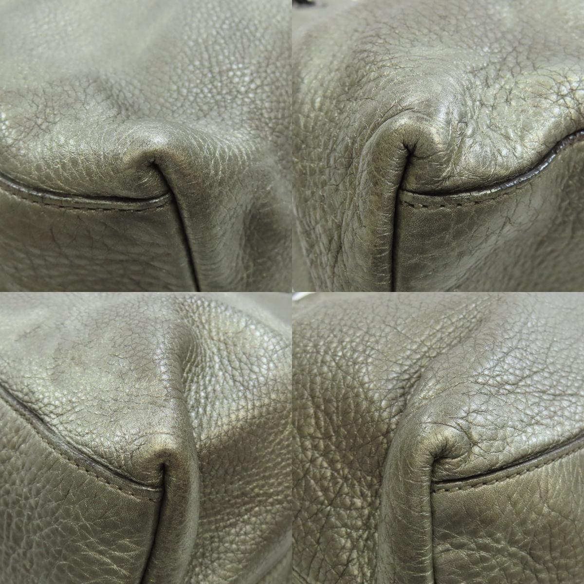 GUCCI 308982 Soho Interlocking G Tote Bag Leather Ladies [Used]