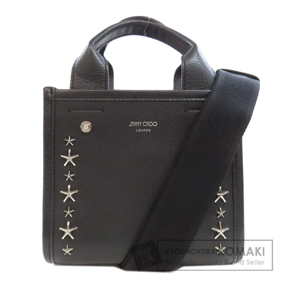 Jimmy Choo   Handbag Star motif studs Leather Ladies