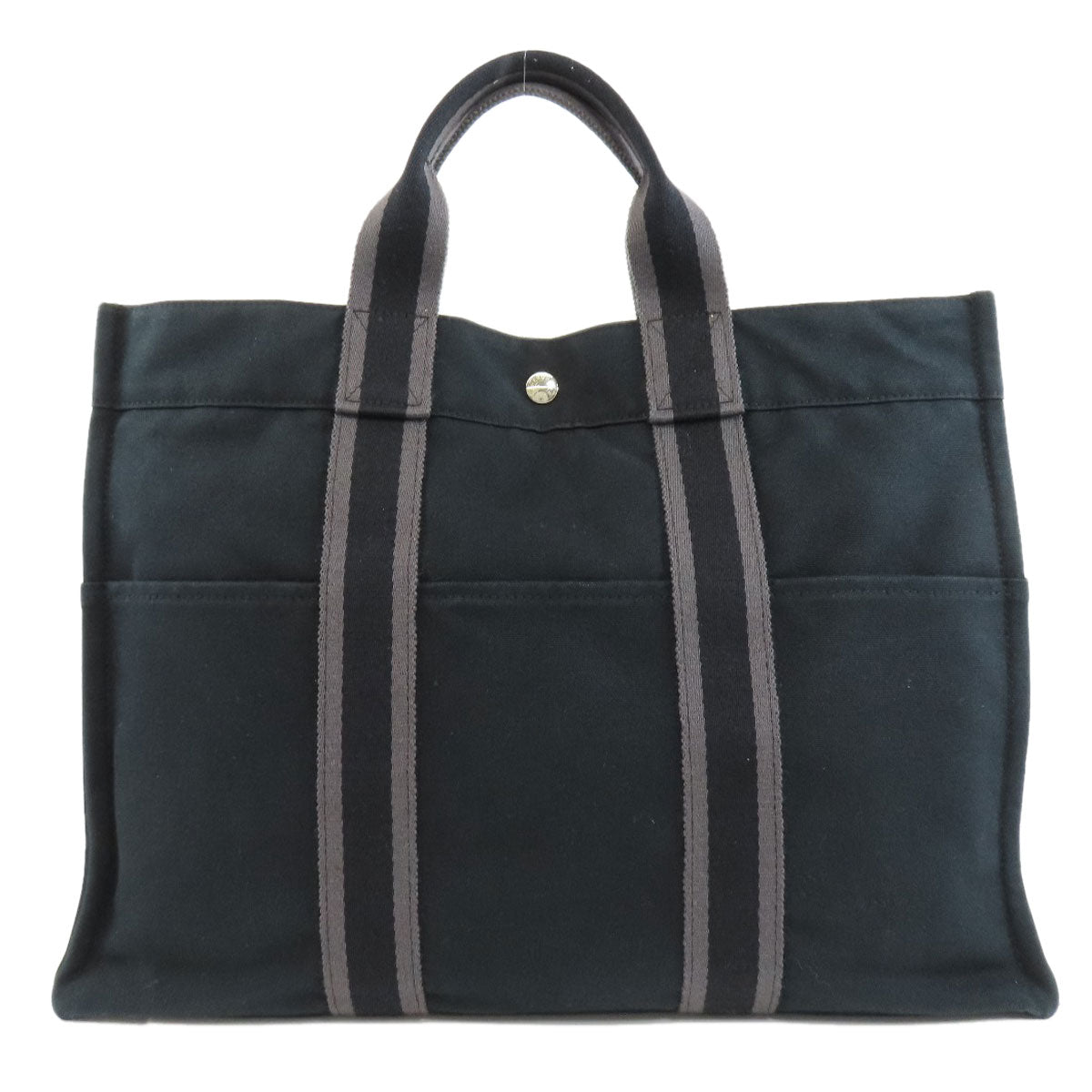 HERMES suck fool toeMM Handbag Canvas Ladies [Used]