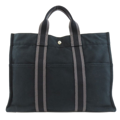 HERMES suck fool toeMM Handbag Canvas Ladies [Used]