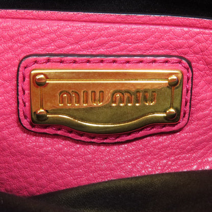 MIUMIU   Tote Bag 2WAY Leather Ladies