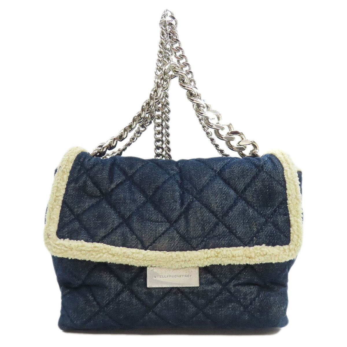 Stella McCartney ChainShoulder Handbag Denim Ladies [Used]