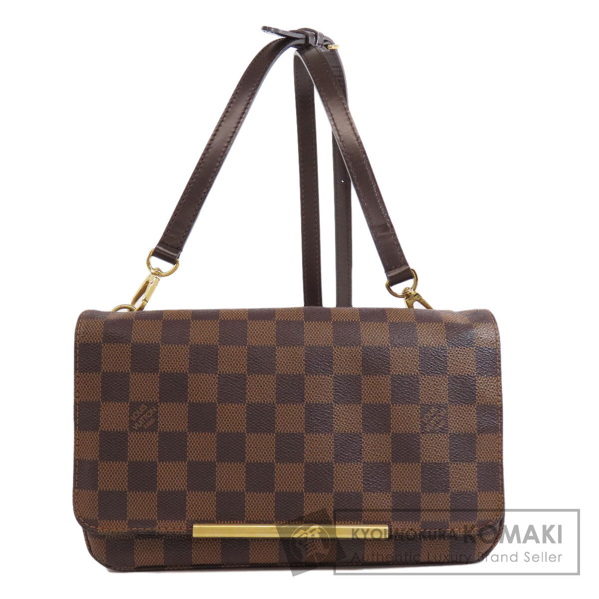 LOUIS VUITTON N41257 Hoxton PM Shoulder Bag Damier canvas Ladies [Used]