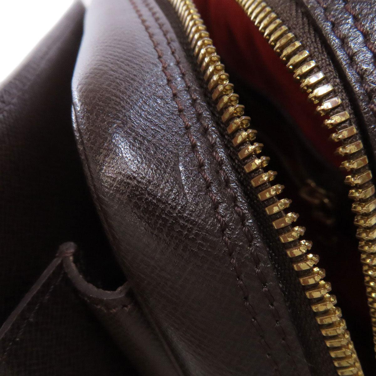 LOUIS VUITTON Triana Handbag Damier canvas Ladies [Used]