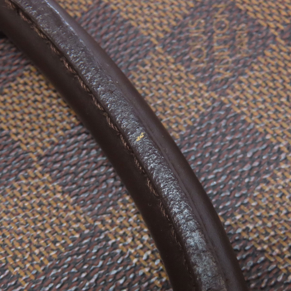 LOUIS VUITTON Triana Handbag Damier canvas Ladies [Used]