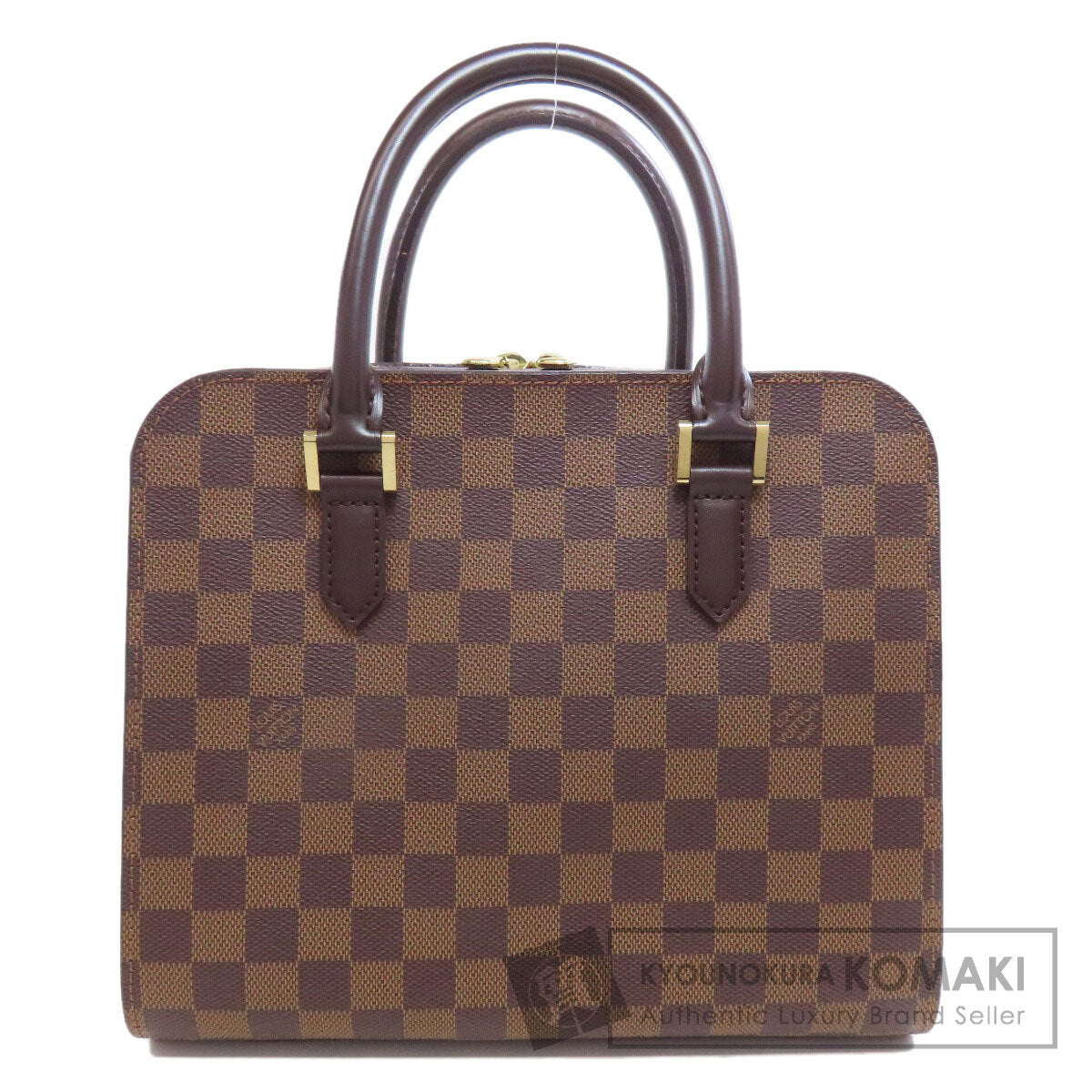 LOUIS VUITTON Triana Handbag Damier canvas Ladies [Used]