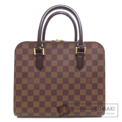 LOUIS VUITTON Triana Handbag Damier canvas Ladies [Used]