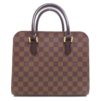 LOUIS VUITTON Triana Handbag Damier canvas Ladies [Used]
