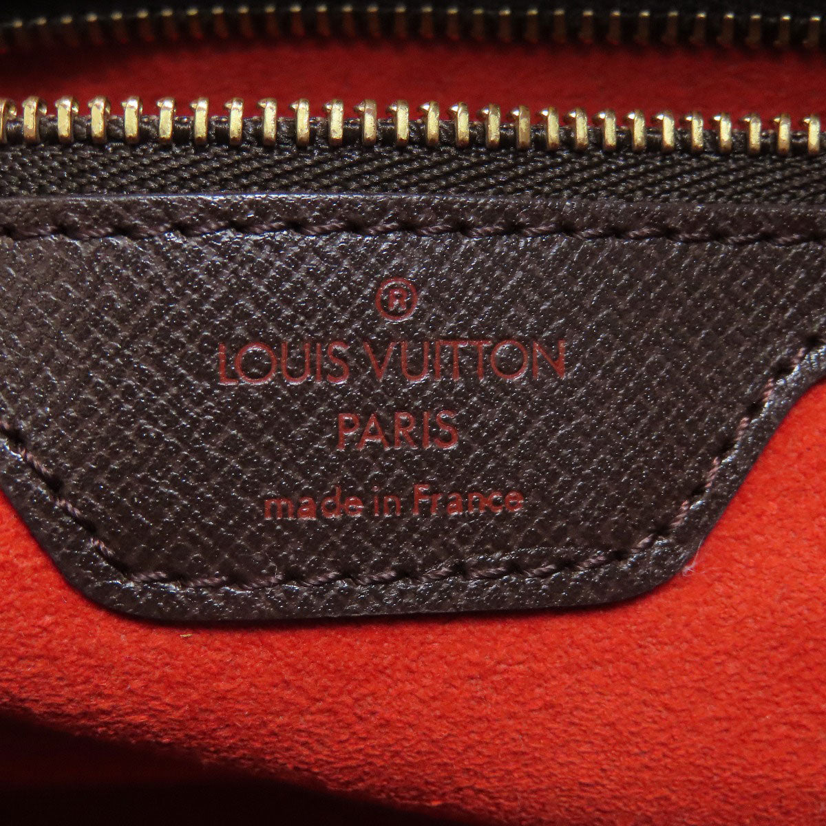 LOUIS VUITTON Triana Handbag Damier canvas Ladies [Used]