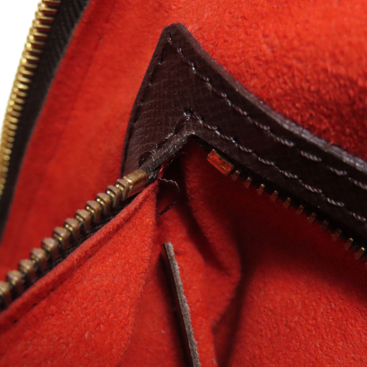 LOUIS VUITTON Triana Handbag Damier canvas Ladies [Used]