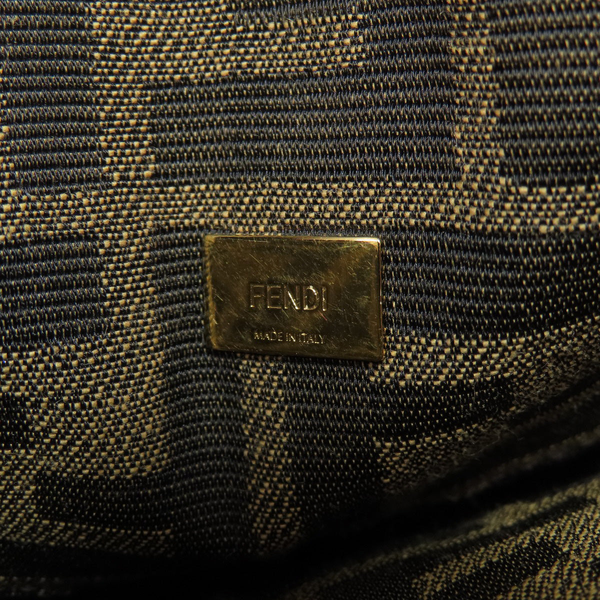 FENDI Zucca pattern 2WAY Shoulder Bag Canvas Ladies [Used]