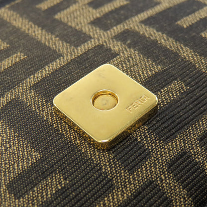 FENDI Zucca pattern 2WAY Shoulder Bag Canvas Ladies [Used]