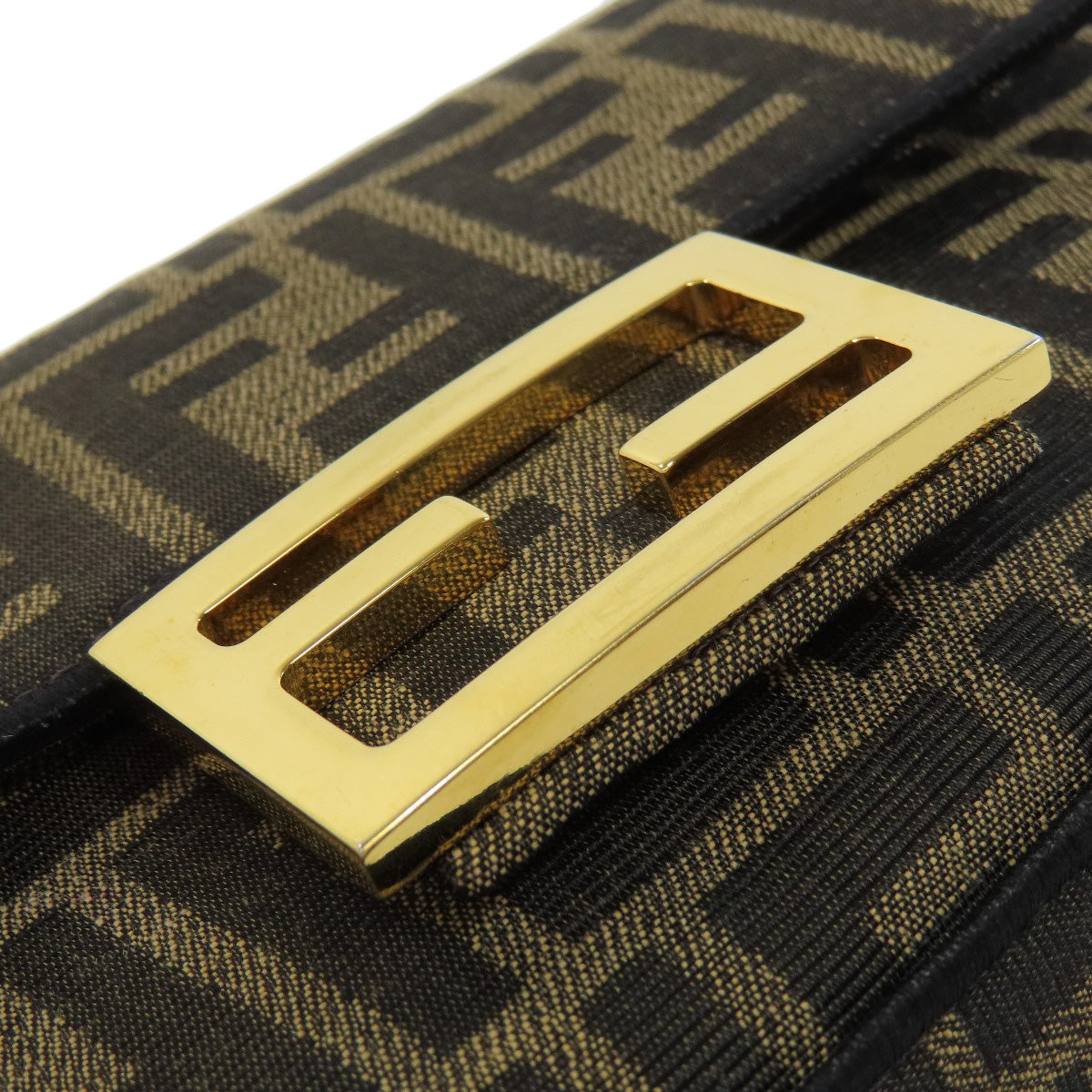 FENDI Zucca pattern 2WAY Shoulder Bag Canvas Ladies [Used]