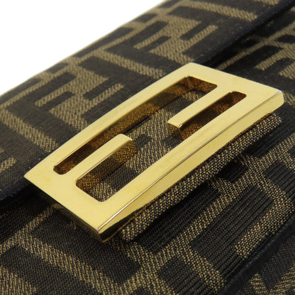 FENDI Zucca pattern 2WAY Shoulder Bag Canvas Ladies [Used]