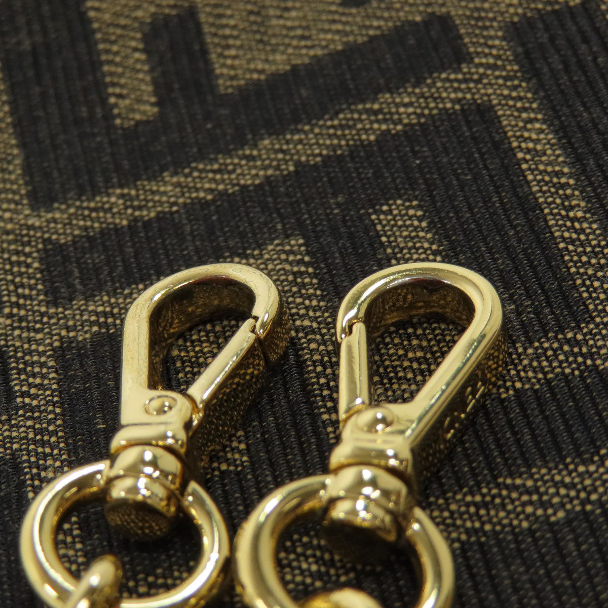 FENDI Zucca pattern 2WAY Shoulder Bag Canvas Ladies [Used]