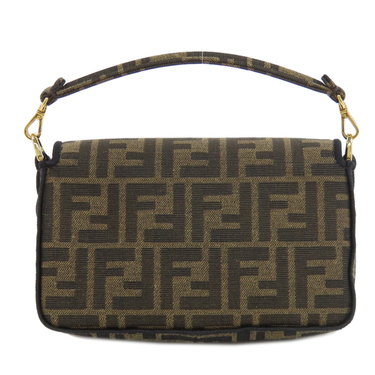 FENDI Zucca pattern 2WAY Shoulder Bag Canvas Ladies [Used]