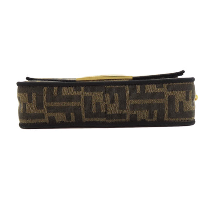FENDI Zucca pattern 2WAY Shoulder Bag Canvas Ladies [Used]