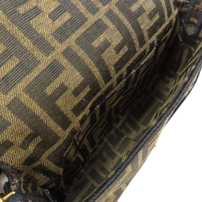FENDI Zucca pattern 2WAY Shoulder Bag Canvas Ladies [Used]