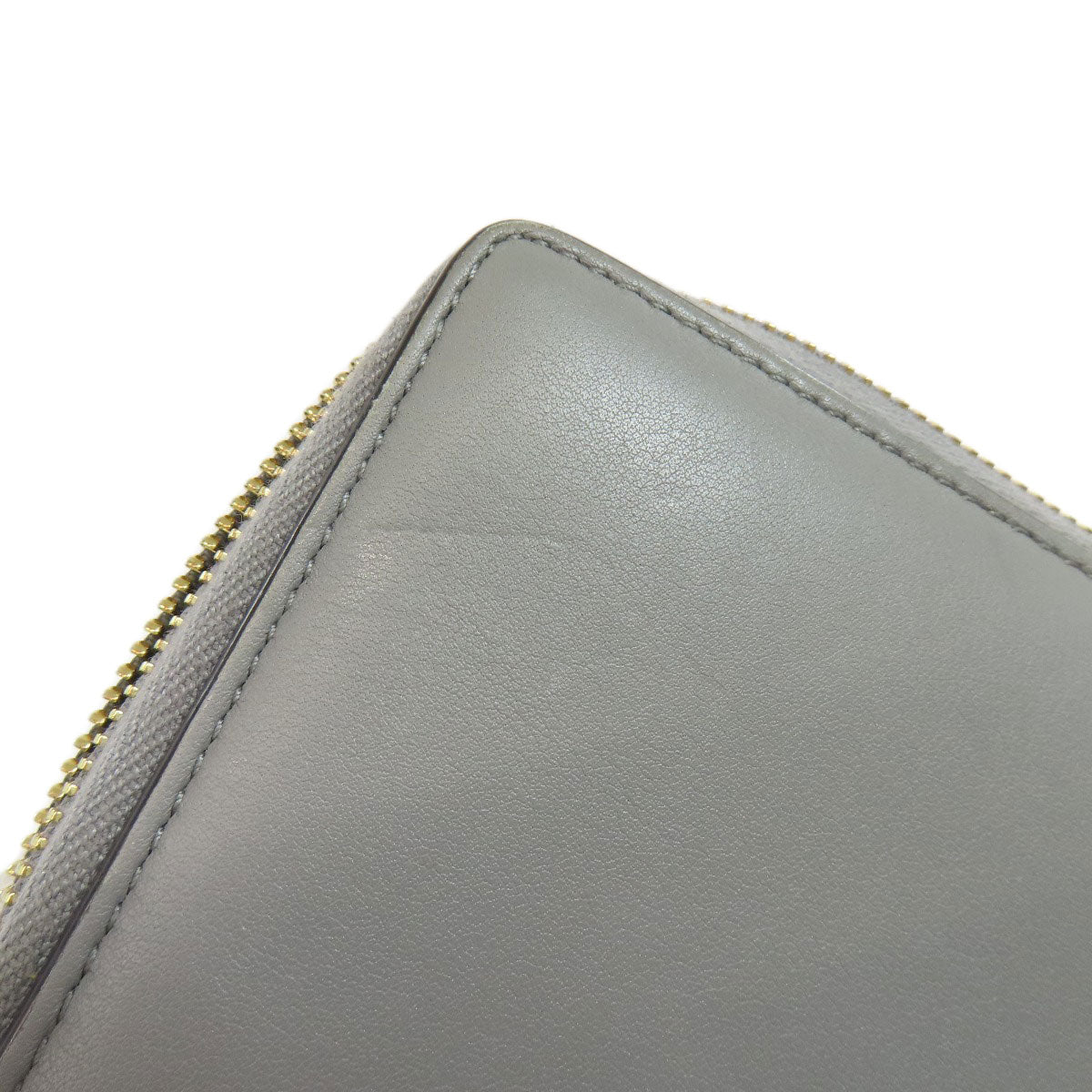 GUCCI 453158 Bamboo Long wallet (with coin pocket) Leather Ladies [Used]