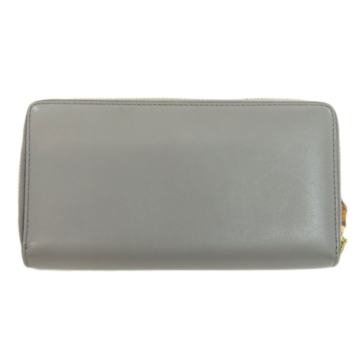 GUCCI 453158 Bamboo Long wallet (with coin pocket) Leather Ladies [Used]