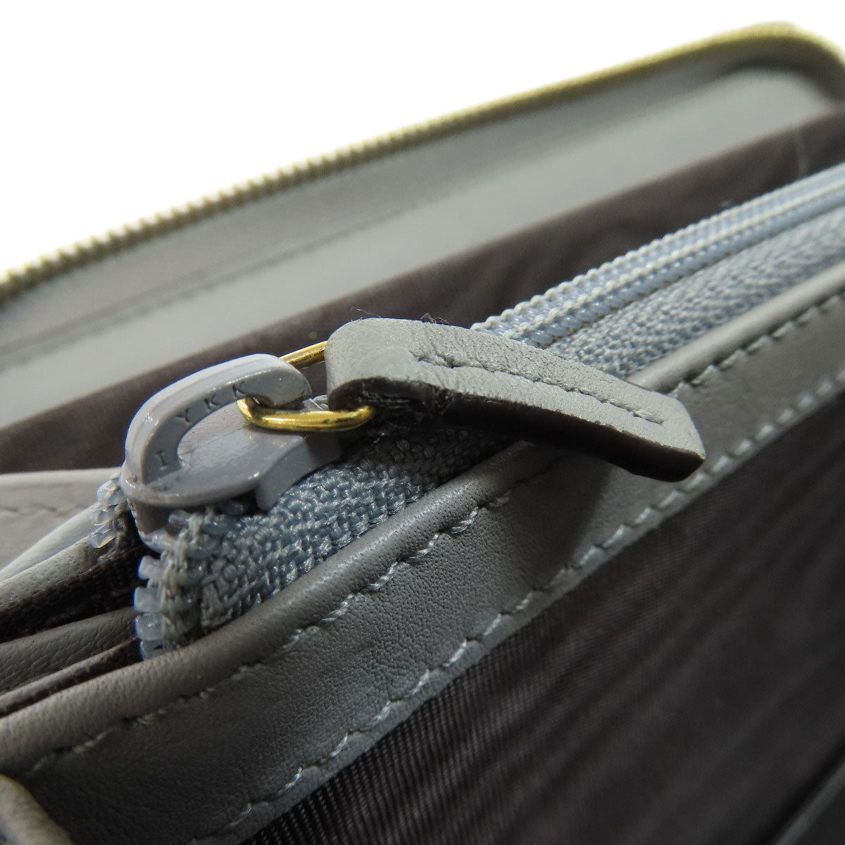 GUCCI 453158 Bamboo Long wallet (with coin pocket) Leather Ladies [Used]