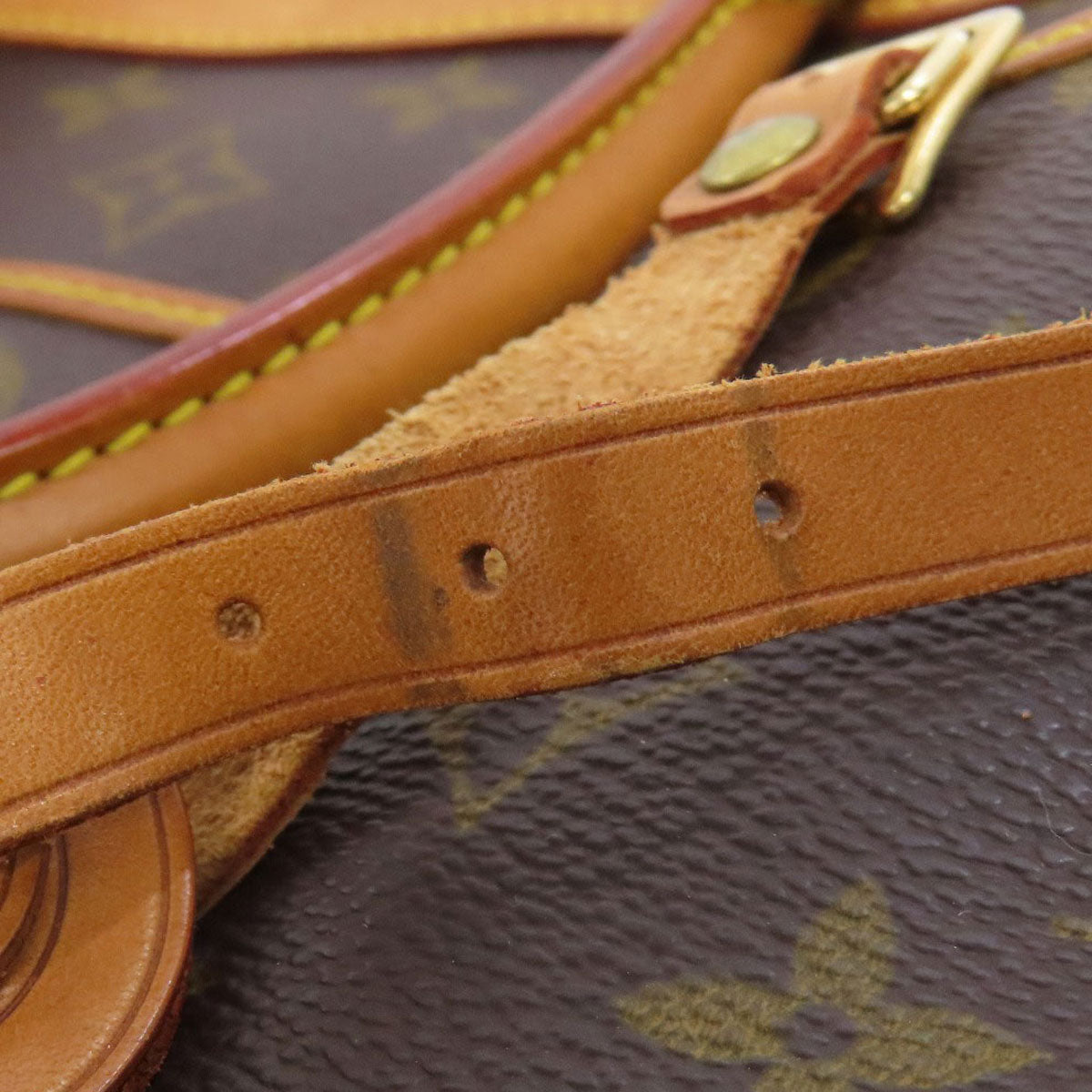 LOUIS VUITTON M47270 Deauville Handbag Monogram canvas Ladies [Used]