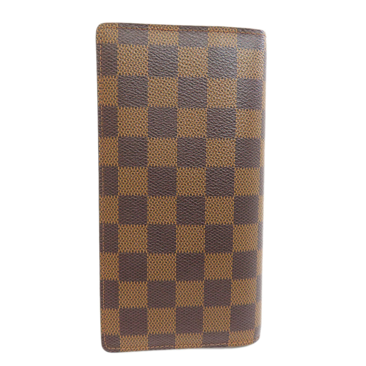 LOUIS VUITTON N60017 Portefeiulle ・ old brother Long wallet (with coin pocket) Damier canvas Ladies [Used]