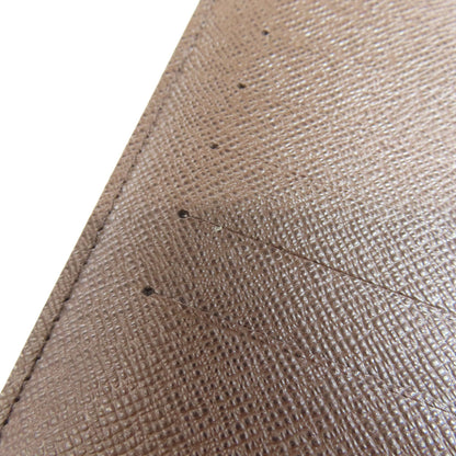 LOUIS VUITTON N60017 Portefeiulle ・ old brother Long wallet (with coin pocket) Damier canvas Ladies [Used]