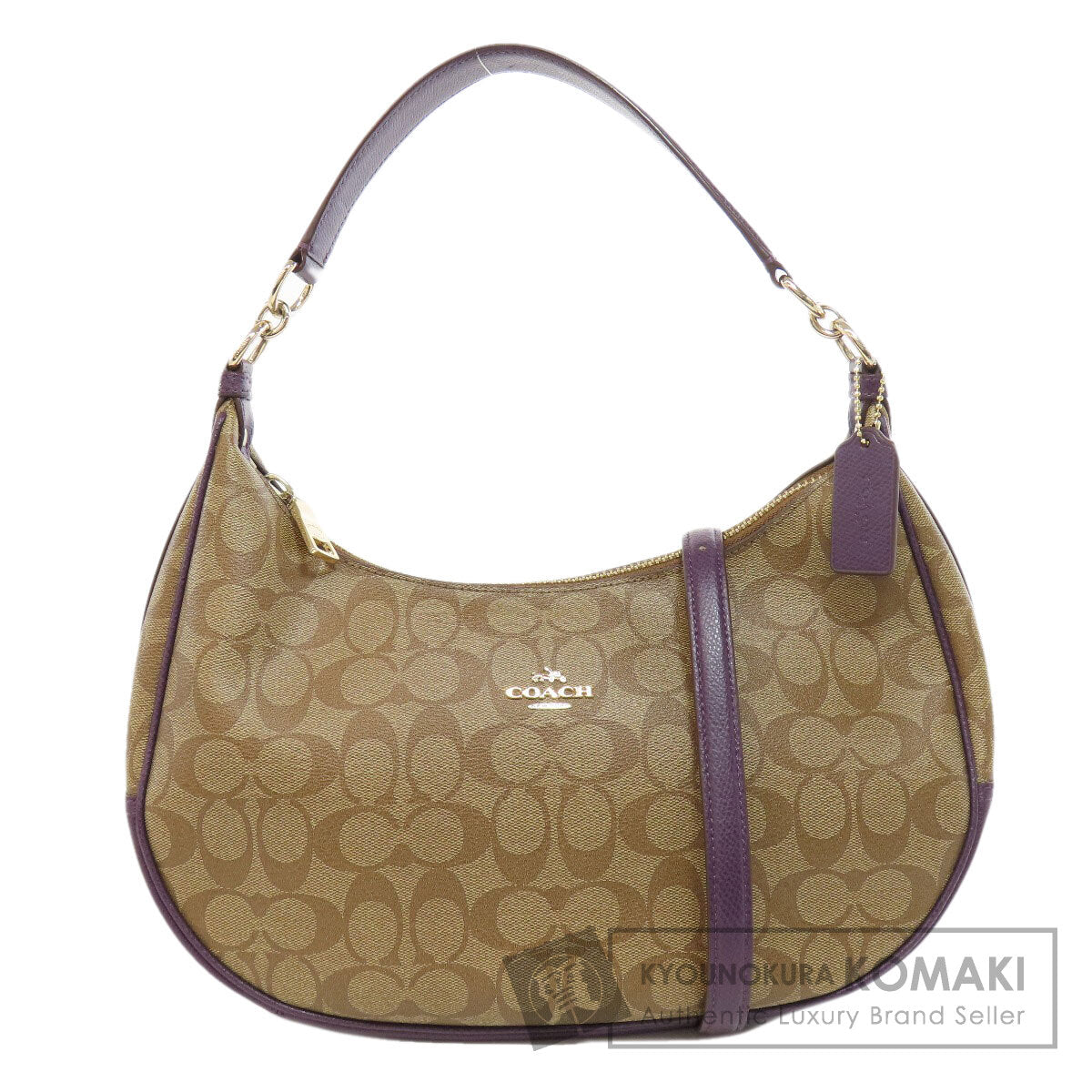 COACH  F38267 Handbag Signature 2WAY PVC Ladies