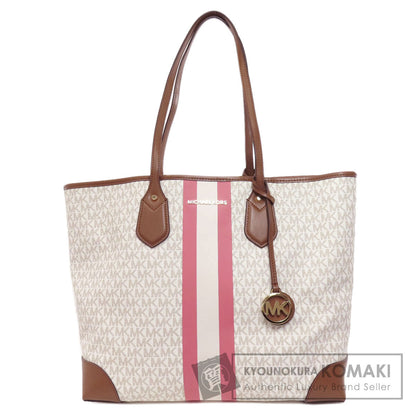 Michael Kors MK signature Tote Bag PVC Ladies [Used]