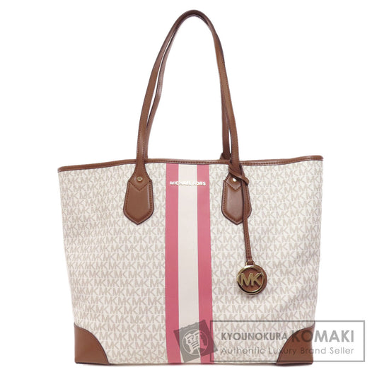 Michael Kors MK signature Tote Bag PVC Ladies [Used]