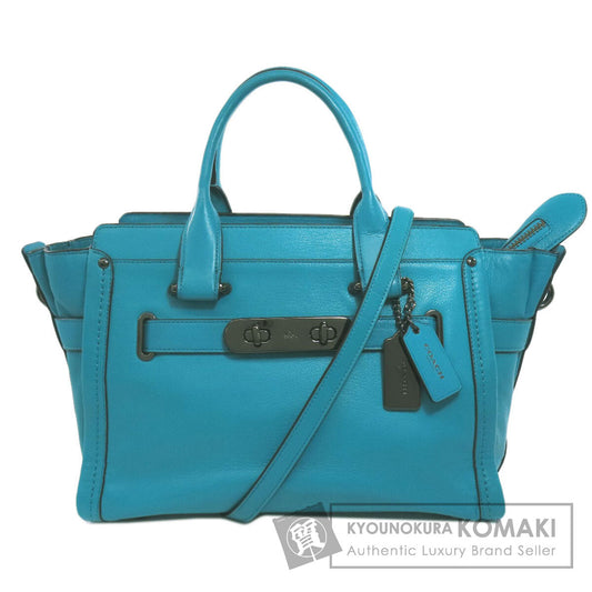 COACH  37732 Handbag Swagger carryall Leather Ladies