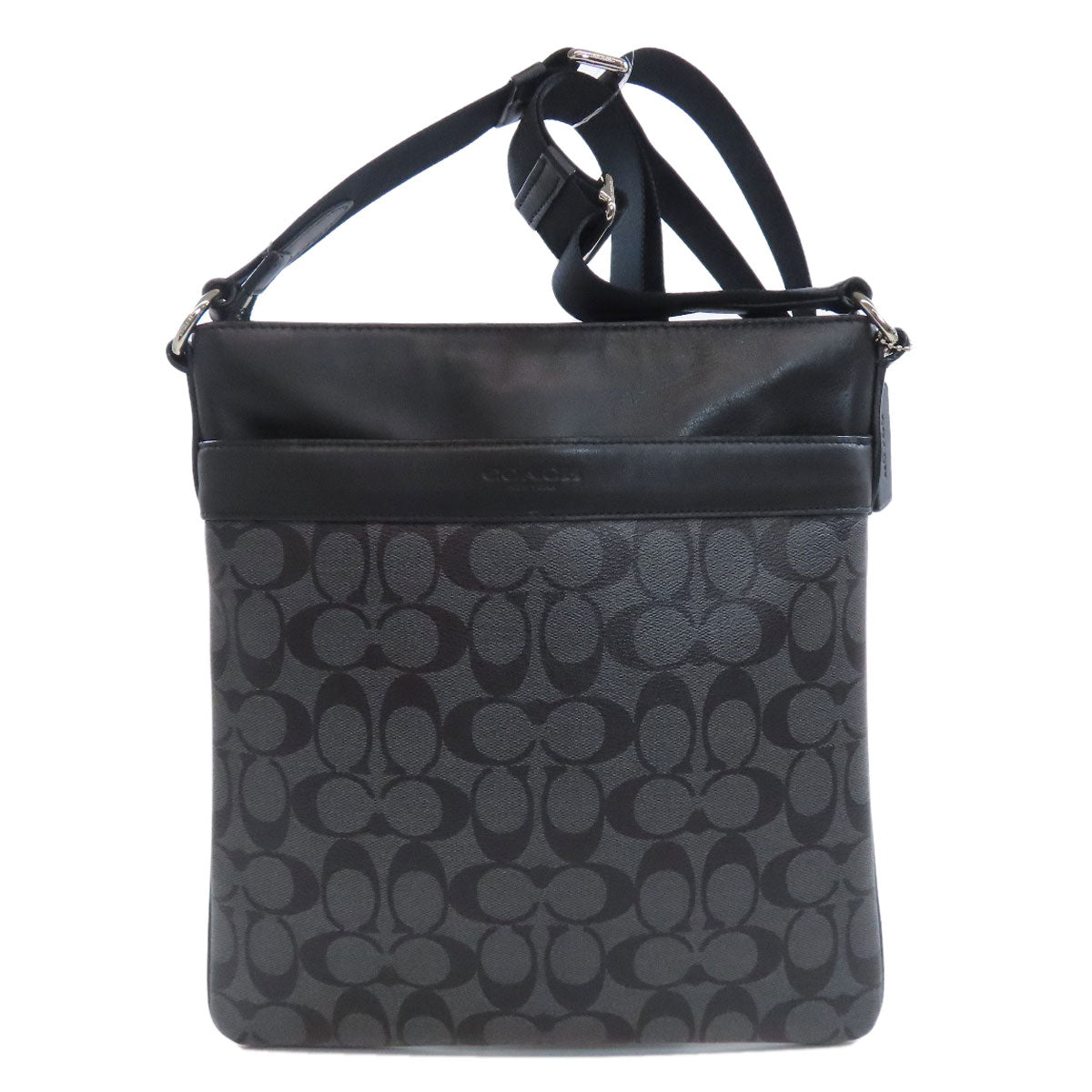 COACH  F54781 Shoulder Bag Signature Long Shoulder PVC Ladies