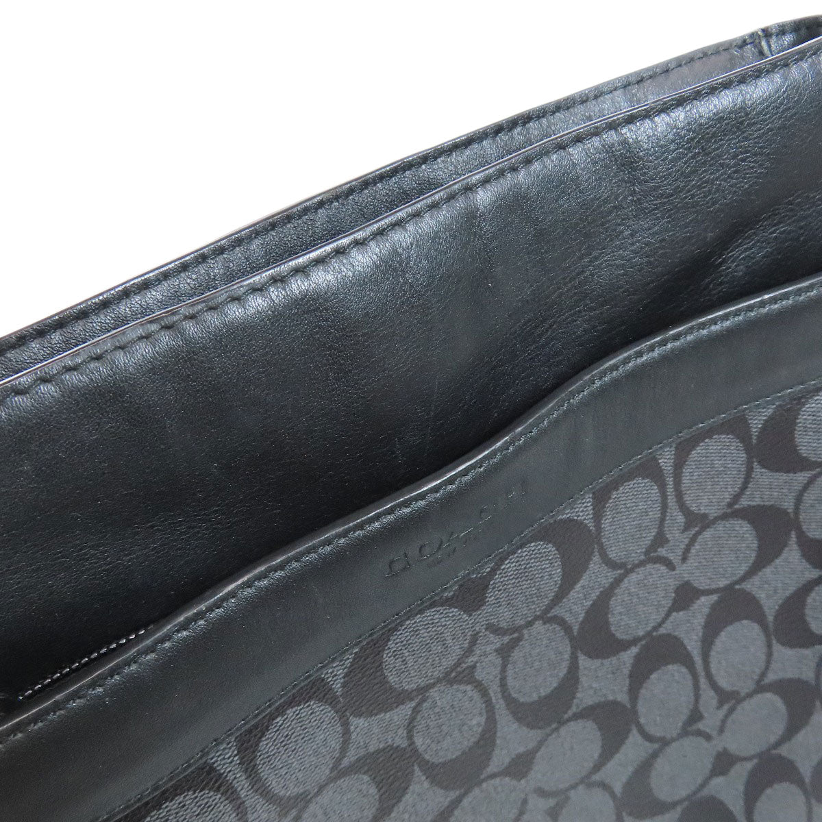 COACH  F54781 Shoulder Bag Signature Long Shoulder PVC Ladies