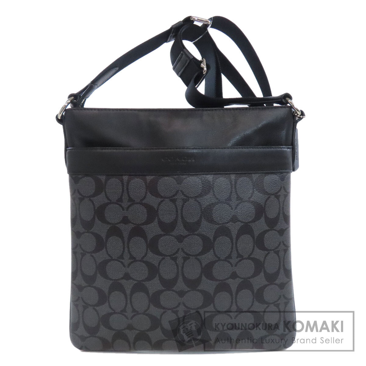 COACH  F54781 Shoulder Bag Signature Long Shoulder PVC Ladies