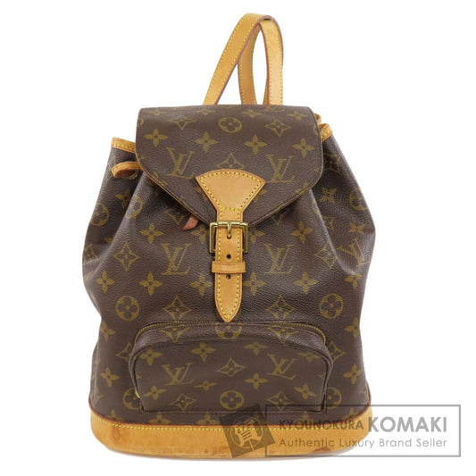 LOUIS VUITTON  M51136 Backpack Â· Daypack Montsourismedium Monogram canvas Ladies