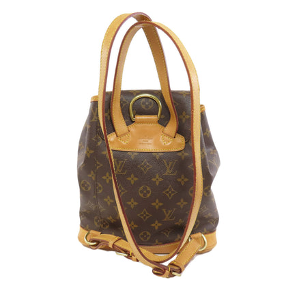 LOUIS VUITTON  M51136 Backpack Â· Daypack Montsourismedium Monogram canvas Ladies