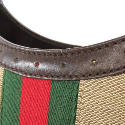 GUCCI  114875 Handbag Sherry Line Interlocking G Canvas Ladies
