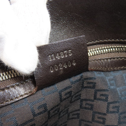 GUCCI  114875 Handbag Sherry Line Interlocking G Canvas Ladies