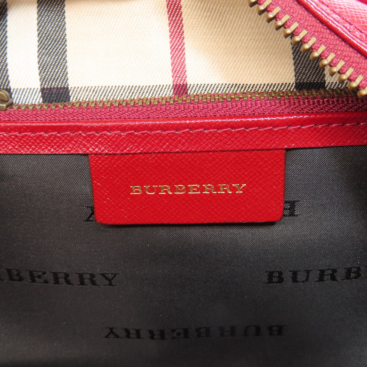 BURBERRY   Handbag logo PVC Ladies