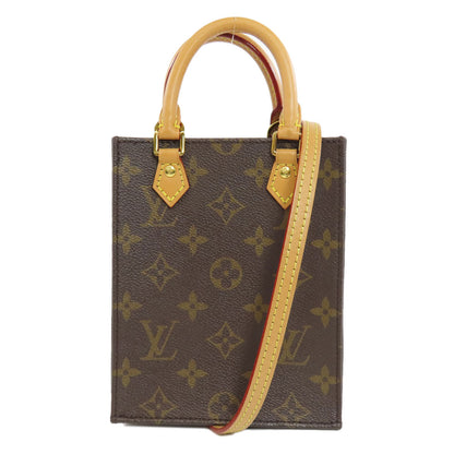 LOUIS VUITTON  M69442 Handbag Petit Sac Plat Monogram canvas Ladies