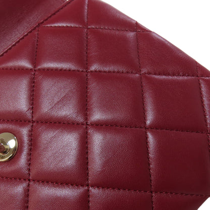 CHANEL Matelasse 2WAY GoldHardware Handbag Lambskin Ladies [Used]