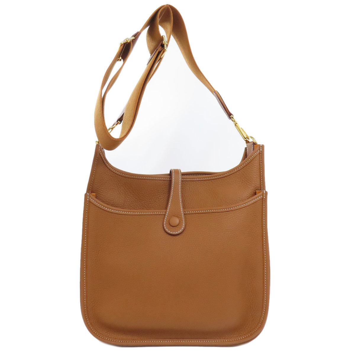 HERMES Evelyne3 PM GoldHardware Shoulder Bag Taurillon Clemence Ladies [Used]
