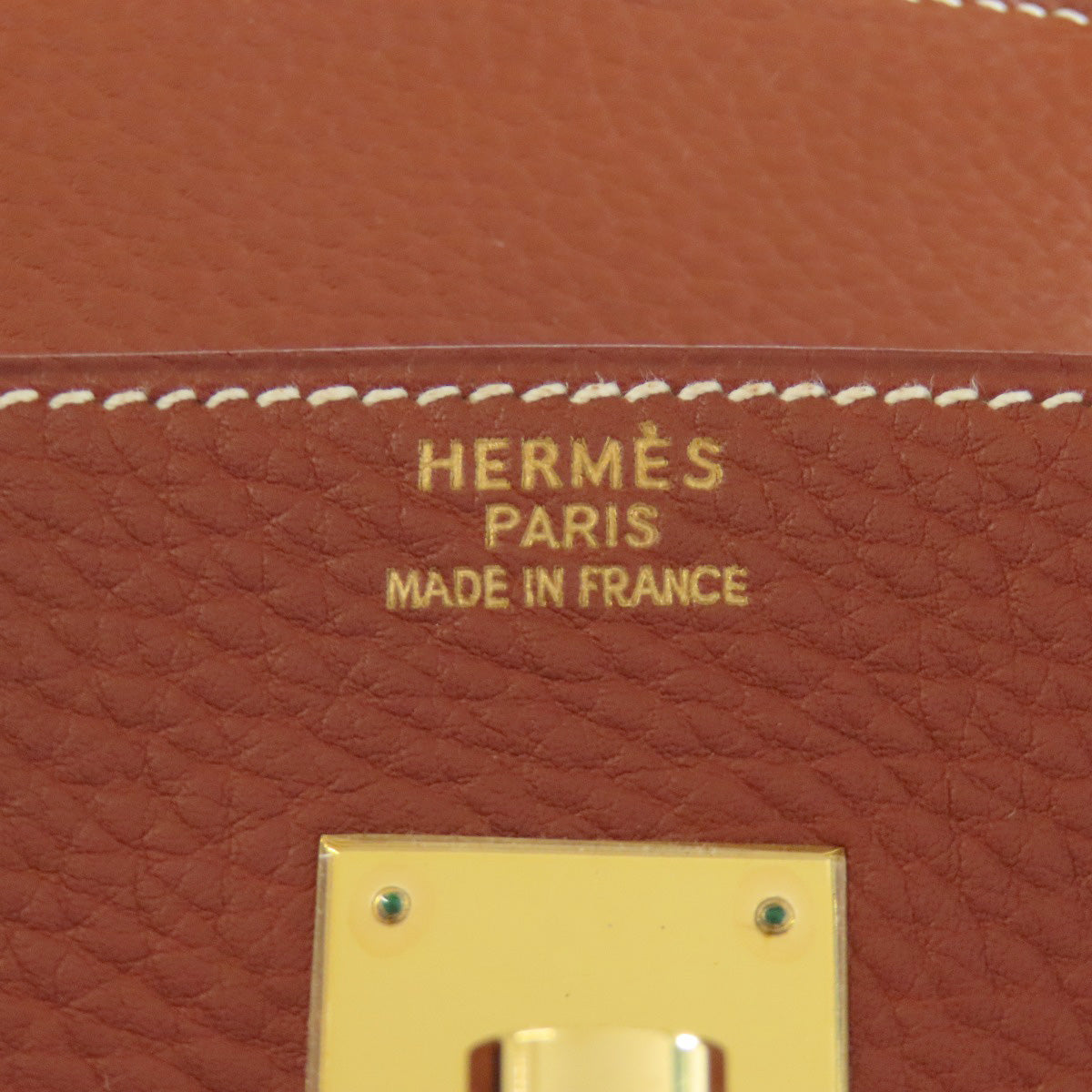 HERMES Birkin 40 GoldHardware Handbag Ardennes Ladies [Used]