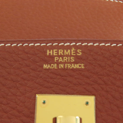 HERMES Birkin 40 GoldHardware Handbag Ardennes Ladies [Used]