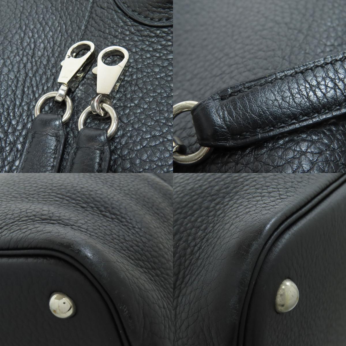 HERMES Bolide31 SilverHardware Handbag Taurillon Clemence Ladies [Used]