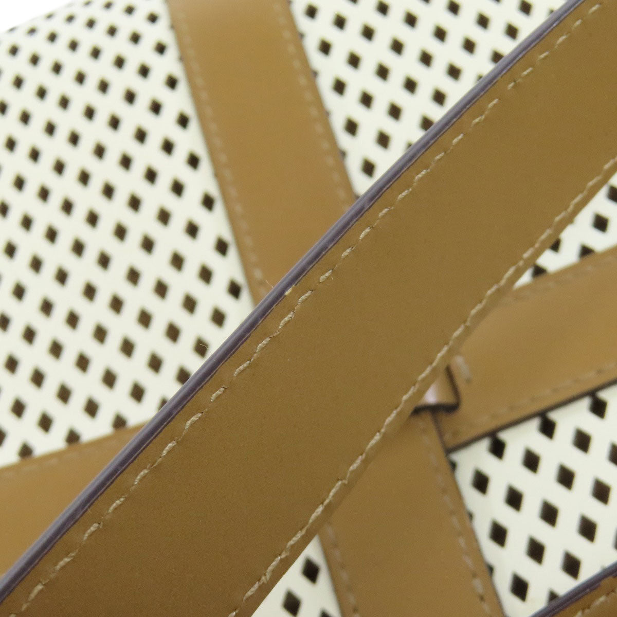 FENDI Peekaboo Punching 2WAY Handbag Calf Ladies [Used]