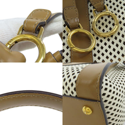 FENDI Peekaboo Punching 2WAY Handbag Calf Ladies [Used]