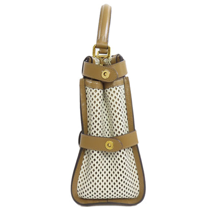 FENDI Peekaboo Punching 2WAY Handbag Calf Ladies [Used]